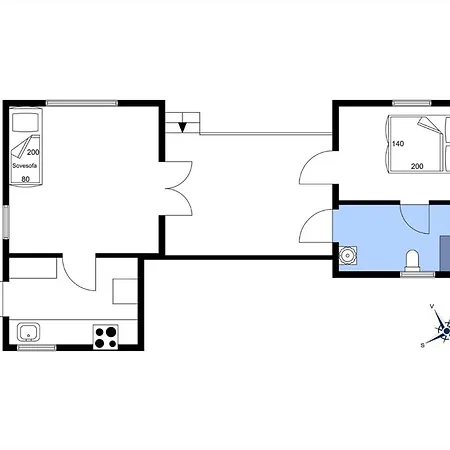 12242-sjaellands-odde-faellesskoven-10 Сasa de vacaciones Tjørneholm